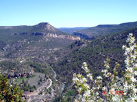 vue du mirador du Tage