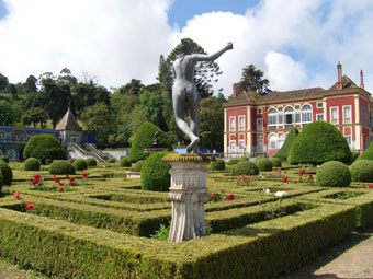 PALAIS DE FONTEIRA JARD IN VUE D ENSEMBLE