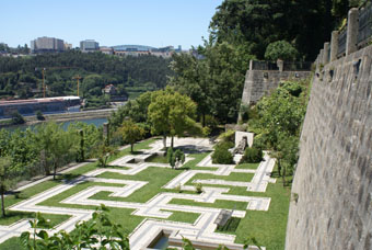 Jardin suspendu au dessus du Douro