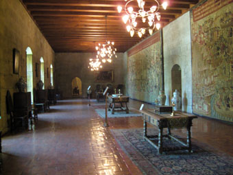 salle du château