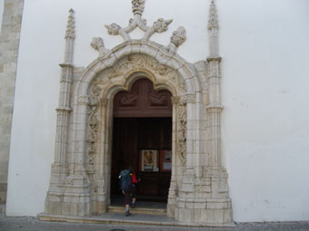 SANTAREM EGLISE DO MARVILLA PORTIQUE MANUELIN03