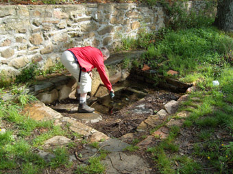 Source d'eau potable