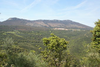 VUE DU COL SUR HIGUERA DE ABDALAT