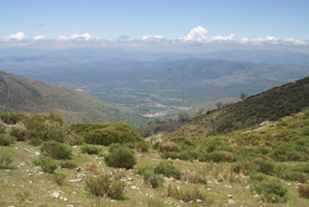 VUE DU COL COTE GARGANTILLA