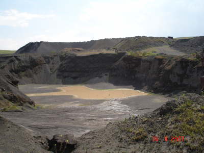 La mine de basalte