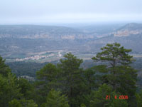 vue du  Mirador de Uña