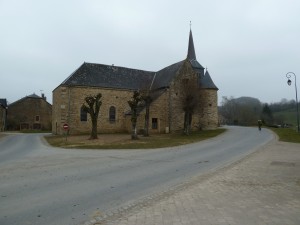 Eglise fortifiée de laval Morency