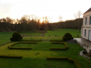 Les jardins au couchant