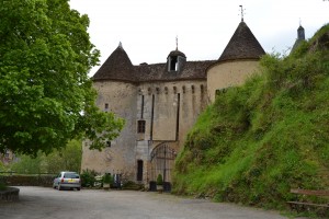 Entrée du château féodal