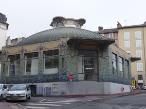 Pavillon du verdurier art nouveau